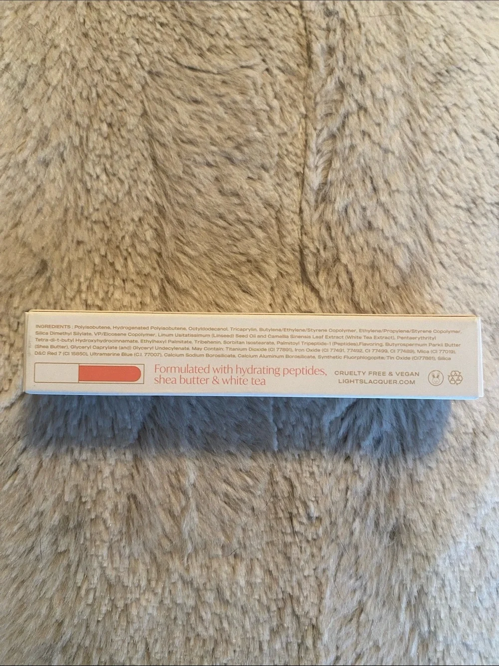 NIB Lights Lacquer Miss Honey Lip Gloss